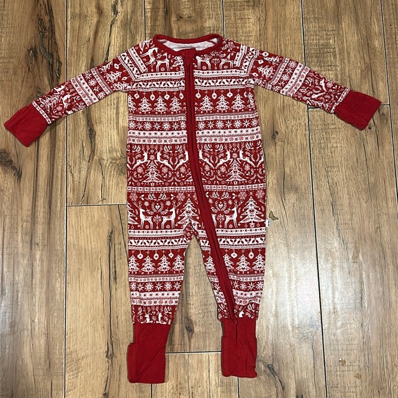Little Sleepies Other - Little Sleepies Christmas Zippy 3-6 months pajama